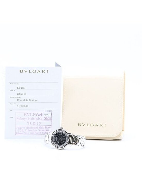 Bvlgari Solo Tempo Quartz Black Dial Watch main image 5